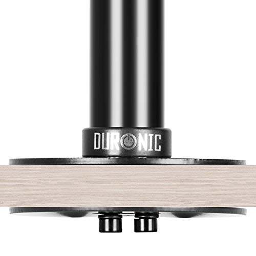 Duronic グロメット１ ［黒］ DM-GR-01／Duronicモニターアーム用／ Duronic デスクマウントDM15 DM25 DM35 DM45用／スチール