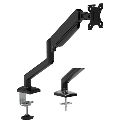 アーキス (Archiss) モニターアーム 液晶ディスプレイアーム ガススプリング式 32インチ対応 耐荷重2-8kg クランプ/グロメット固定 AS-MABE01