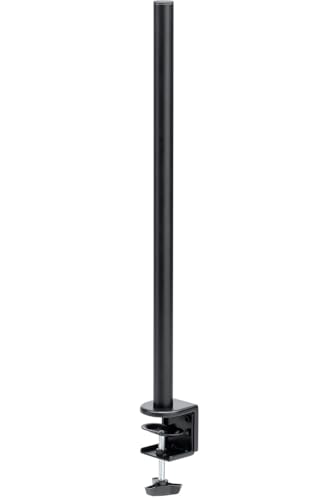 イーサプライ モニターアーム ポール 長さ70cm 標準 直径35mm 耐荷重50kg クランプ式 支柱のみ 部品 デスク固定 工具不要 EEX-LAP10BK
