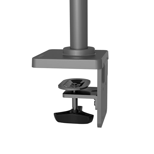 Ergotron – LX Pro標準ベース デスククランプ変換キット2個付き – LX Proウォールモニターアーム用アドオン ダークグレー