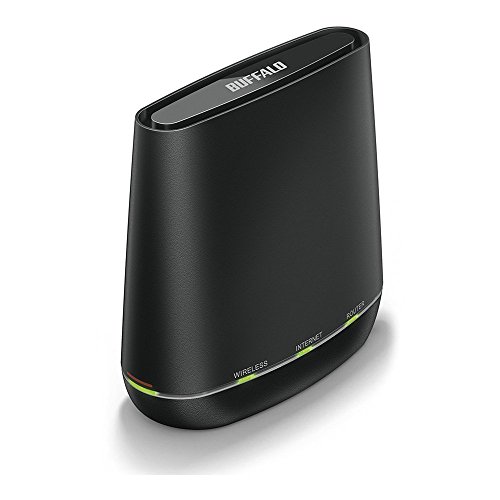 バッファロー BUFFALO WiFi 無線LAN ルーター WCR-1166DS 11ac ac1200 866+300Mbps デュアルバンド 日本メーカー 2LDK向け 【iPhone13/12/11/iPhone SE(第二世代)/Amazon Echo メーカー動作確認済み】