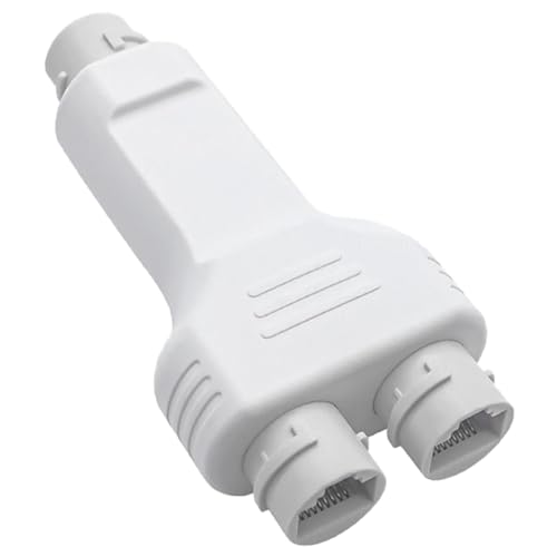 LckCryspho RJ45防水カプラー POEスプリッター 信号安定伝送 耐湿対応100Mbps 簡易設置 多機器接続 U80SLFYYE