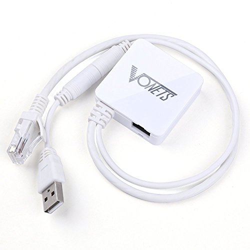 Vonets 無線・有線lanルーター Wifi bridge ブリッジ 無線からLANケーブルに切替 無線 有線 変換WIFI 11b/g/n 300Mbps USB給電型 ワイヤレスAPモード 中継器 wi-fiリピーター LAN／WANポート小型 低消費電力 ホテル 旅行 自宅 オフィス IPカメラ/IPプリンタ/Xbox/IPTV/POS機/PC VAR11N-300