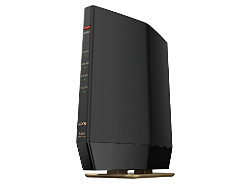 Buffalo (バッファロー) WSR-5400AX6S-MB 無線ルーター マットブラック