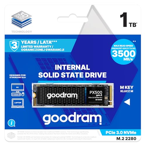 GoodRam M.2 NVMe 1TB｜GoodRam Px500 Gen.2 5bc78f14-e5db-488e