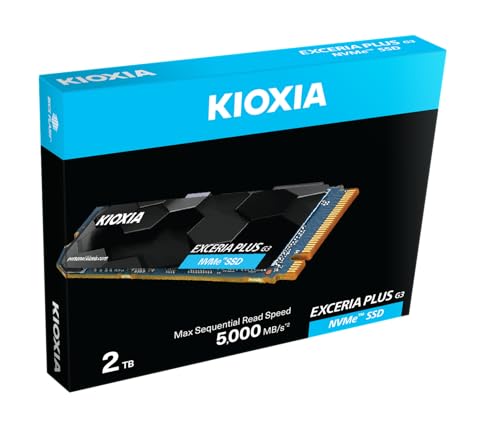 KIOXIA M.2 2280 NVMe 2TB｜KIOXIA EXCERIA plus G3 NVMeTM LSD10Z002TG8