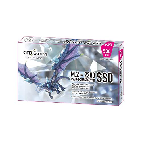 シー・エフ・デー販売 M.2 2280 NVMe 500GB｜シー・エフ・デー販売 B08GPJJBXP CSSD-M2B5GPG3VND