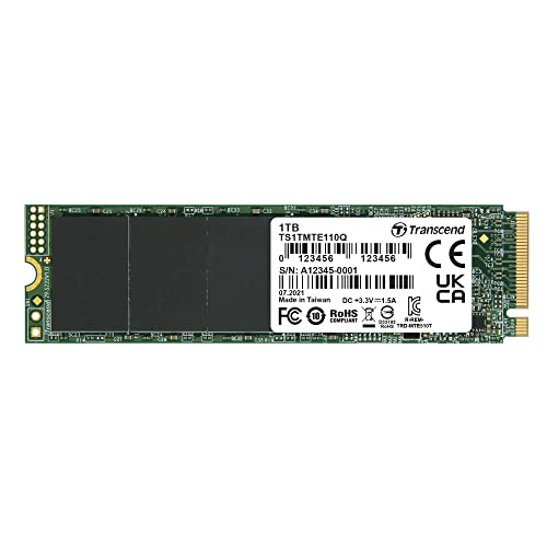 Transcend M.2 2280 NVMe 1TB｜Transcend B0BZJ3D4W8 TS1TMTE110Q-E