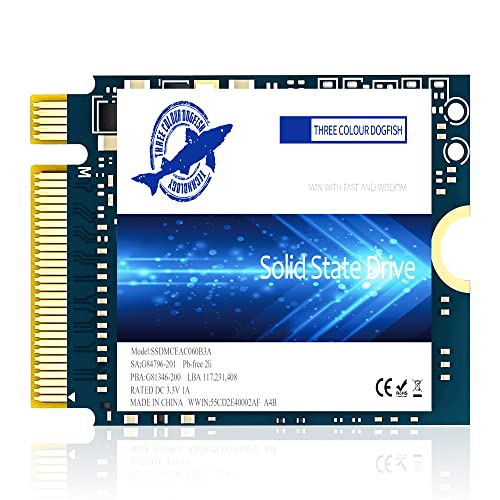 THREE COLOUR DOGFISH M.2 2230 NVMe 1TB｜THREE COLOUR DOGFISH Dogfish 3D TLC ゲーミング スチームデッキ PS5 Surface Pro ノートパソコン デスクトップ用 M.2 2230 NVMe PCIe 4.0