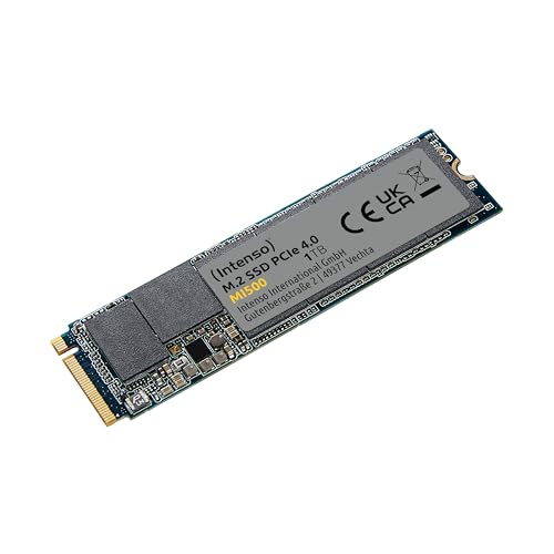 Intenso M.2 NVMe 1TB｜Intenso MI500 Gen4x4 読み取り 秒