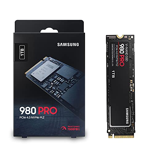 Samsung M.2 NVMe 1TB｜Samsung 980 PRO - 7 4.0 x 4 Gen4 ゲーム V- テクノロジー ノートパソコン デスクトップ クリプトチアマイニング用