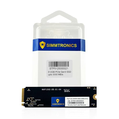 Simmtronics M.2 NVMe 512GB｜Simmtronics B0FJTKMQQ3 SIMM-SSD-3000-512
