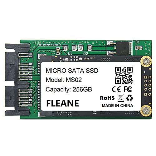 FLEANE M.2 256GB｜FLEANE MS02 MiroSata 適合機種 HP 2740p 2730p 2540p IBM X300 X301 T400S T410S MK1233GSG MK1633GSG MK2533GSG 1.8インチ HDD