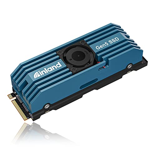Inland M.2 NVMe 1TB｜INLAND TD510 Gen5 x 4 232-L 3D TLC ゲーミング ヒートシンク&DRAM付き