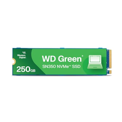 WESTERN DIGITAL M.2 2280 NVMe 250GB｜Western Digital WD GREEN SN350 - Gen3 WDS250G2G0C