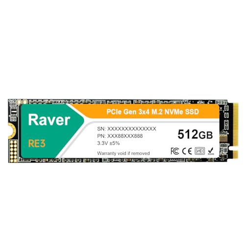 Raver M.2 NVMe 512GB｜Raver RE3 RE3-P1A512GB