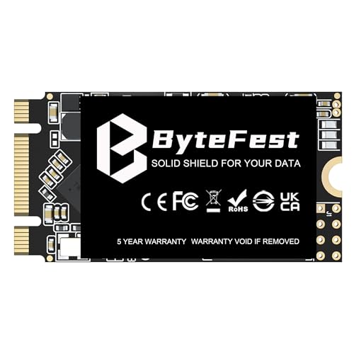 ByteFest M.2 2242 SATA 64GB｜ByteFest (22x42mm)、 、 、ノートパソコンとデスクトップ用のアップグレードストレージ M.2 2242 SATA SSD