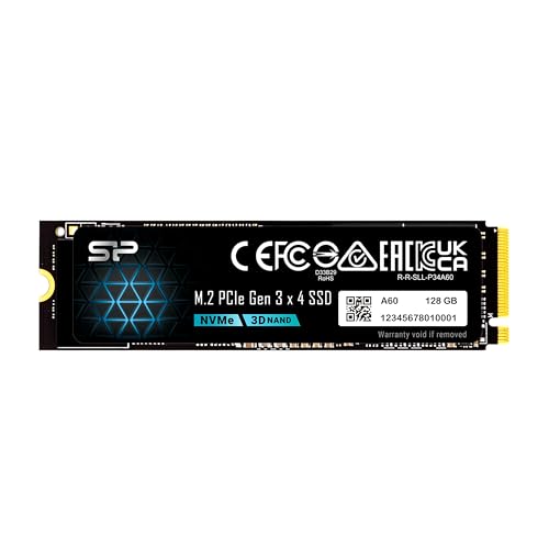Silicon Power M.2 2280 NVMe 128GB｜SP Silicon Power シリコンパワー NVMe1.3 P34A60シリーズ SP128GBP34A60M28