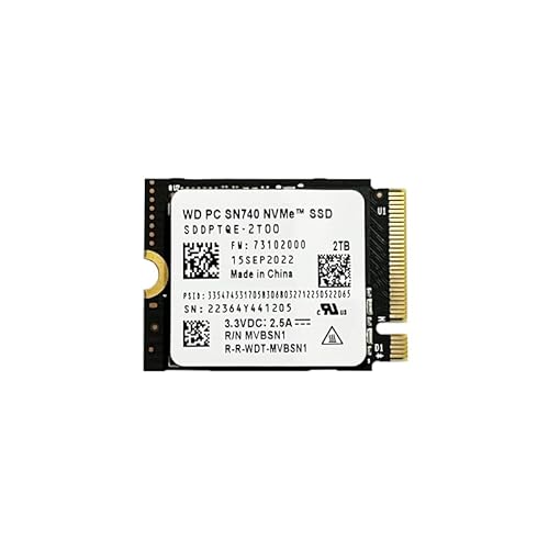 Zymon M.2 2230 NVMe 2TB｜Zymon SN740 Steam Deck Surface pro9用 ROGフロー用 カメラ DIY CFE用