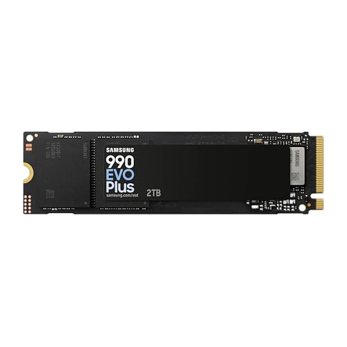 Samsung M.2 2280 NVMe 2TB｜Samsung 990 EVO Plus 、 、Gen 5x2 MZ-V9S2T0B/AM