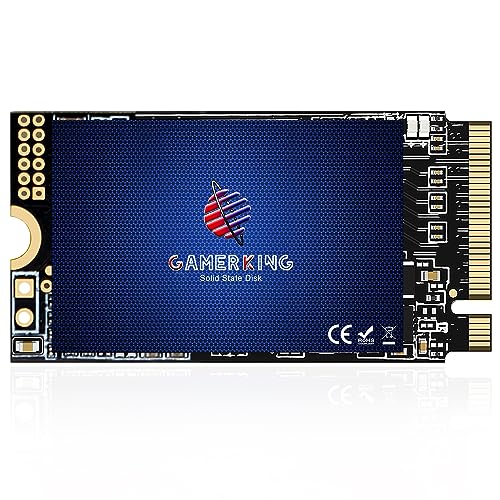 GAMERKING M.2 2242 NVMe 512GB｜GAMERKING Mキー 22mmx42mm TLC Ultrabook デスクトップノートブックPC用 Gen3x4