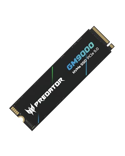 Acer M.2 2280 NVMe 1TB｜Acer Predator GM9000 Gen5×4 GM9000 1TB