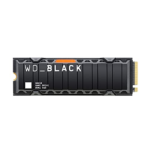 WD_BLACK M.2 2280 NVMe 500GB｜Western Digital WD BLACK SN850 ゲーミング ヒートシンク付き Playstation 5に対応 Gen4 最高7 - WDS500G1XHE