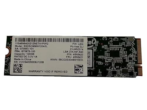 Laptopdiyparts M.2 120GB｜Laptopdiyparts(ラップトップ) SSDSCMMW120A3L 45N8421