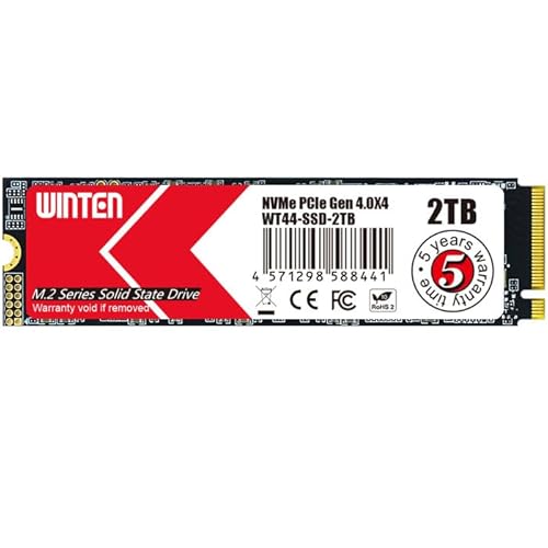 WINTEN M.2 2280 NVMe 2TB｜WINTEN WT44-SSD WT44-SSD-2TB