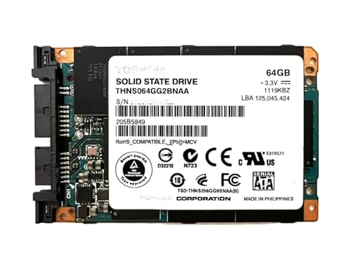 Laptopdiyparts SATA 64GB｜Laptopdiyparts(ラップトップ) THNS064GG2BNAA HG2 Series 1.8インチ Micro MLC