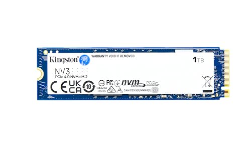 Kingston M.2 2280 NVMe 1TB｜Kingston SNV3S SNV3S/1000G