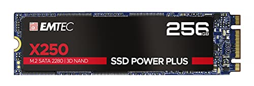 EMTEC M.2 SATA 256GB｜EMTEC X250 Power Plus ECSSD256GX250