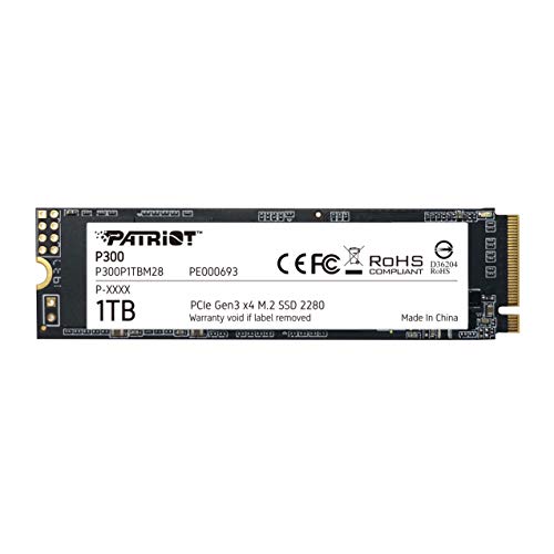 Patriot M.2 NVMe 1TB｜Patriot Memory P300 P300P1TBM28
