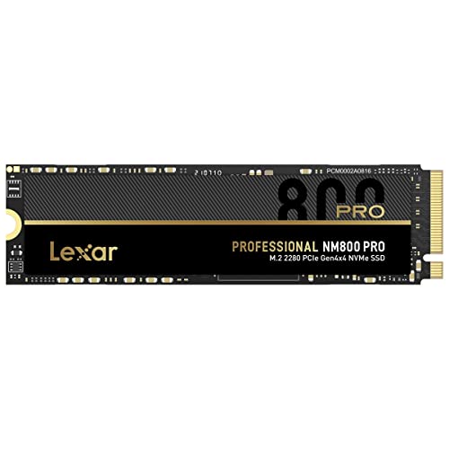 Lexar M.2 2280 NVMe 512GB｜Lexar プロフェッショナル NM800 PRO LNM800P512G-RNNNG