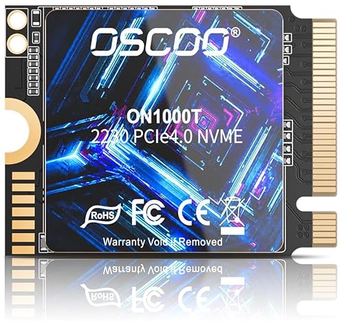 OSCOO M.2 2230 NVMe 1TB｜OSCOO Gen4x4 、 搭載、グラフェン放熱ソリューション ON1000T
