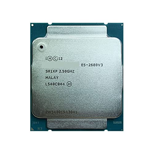 Intel E5-2680V3 E5 2680v3 2680 V3 2.5 GHz 12 コア 24 スレッド CPU プロセッサ 30M 120W LGA 2011-3