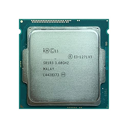 Intel E3-1271 v3 E3 1271 1271v3 3.6 GHz クアッドコア 8 スレッド CPU プロセッサ L2=1M L3=8M 80W LGA 1150