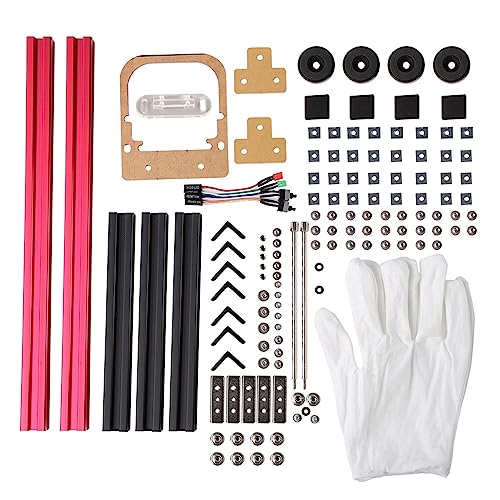 YedaHcy DIYミニオープンアルミニウム合金フレームITXマザーボードPC 、ATX電源、ヌードビルディングブロックの設計をサポートして、DIYアセンブリを簡単にし、熱散逸します YedaHiftceu14p9