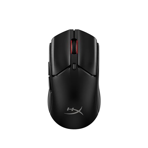 HyperX ワイヤレス ゲーミングマウス Pulsefire Haste 2ミニ PC向け 小型軽量 59g デュアルワイヤレス対応 (Bluetooth / 2.4GHz) 無線 充電式 長時間駆動バッテリー ブラック 7D388AA [並行輸入品]