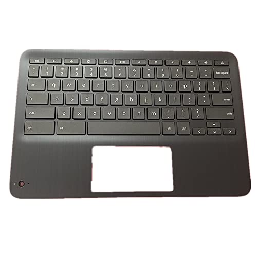 fqparts 汎用 キーボードの縁にハウジング & キーボード に適合する For HP Chromebook x360 11 G3 グレー 米国英語のレイアウト X360-11-G3-CKE-HS0160