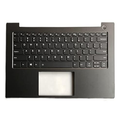 fqparts 汎用 キーボードの縁にハウジング & キーボード に適合する For Lenovo For ThinkBook 14-IIL 14-IML 14s-IML 14s-IWL Color ブラック 米国英語のレイアウト 14-CKE-HS0701