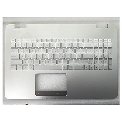 fqparts 汎用 キーボードの縁にハウジング & キーボード に適合する For ASUS G771 G771JM G771JW ホワイト 米国英語のレイアウト 小さなエンターキー G771-CKE-HS1042