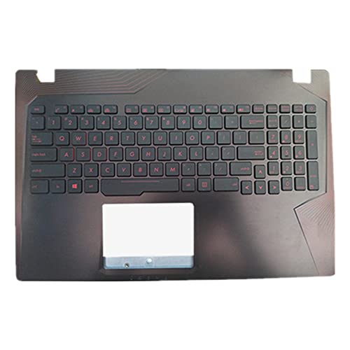 fqparts 汎用 キーボードの縁にハウジング & キーボード に適合する For ASUS ZX73 ブラック 米国英語のレイアウト 小さなエンターキー ZX73-CKE-HS1786
