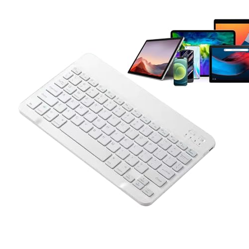 Cordless Keyboard - Wireless Keyboard For PC | Keypad Wireless Portable, Low-Profile Ergonomic Keypads | Energy-Saving Ultra Slim Accessories For Tablet,Computer, Laptop And Multiple Device JH6TDKGWK7JXY61227LK