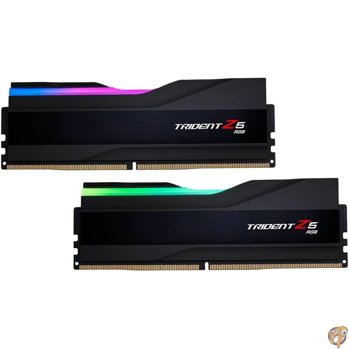 【並行輸入品】 48GB G.Skill DDR5 Trident Z5 RGB 7200MHz CL36 1.35V デュアルチャンネルキット 2x 24GB ブラック ブランド登録なし メモリ DDR5 48GB 24GB