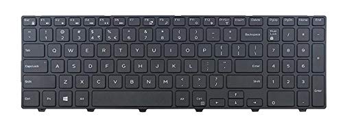 Givwizd 交換用キーボード Dell Latitude 15 3550 3560 3570 ノートブック対応 USレイアウト バックライトなし