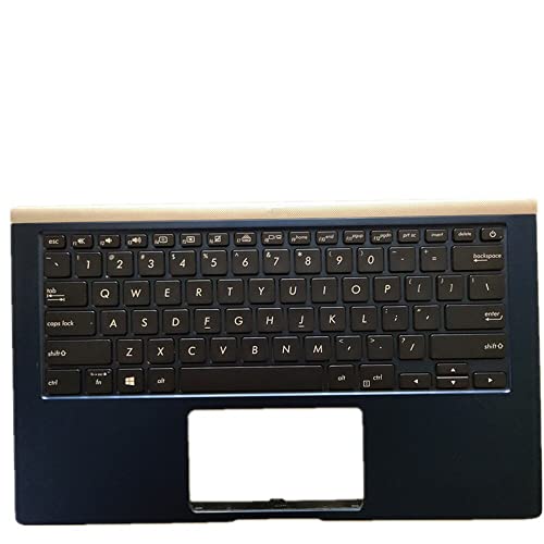 fqparts 汎用 キーボードの縁にハウジング & キーボード に適合する For ASUS For ZenBook 13 UX333FA UX333FN ブラック 米国英語のレイアウト XP-1372