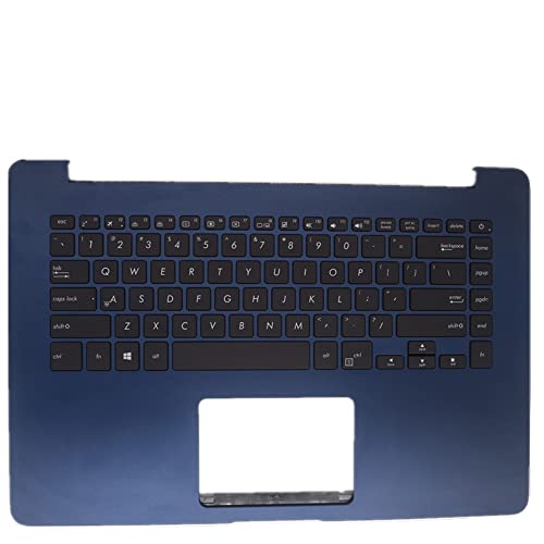 fqparts 汎用 キーボードの縁にハウジング & キーボード に適合する For ASUS For ZenBook Pro 15 UX550GD UX550GDX UX550GE UX550GEX UX550VD UX550VE 青い 米国英語のレイアウト ZenBook-Pro-15-UX550-CKE-XP-1412