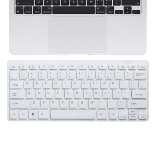 キーボード コンピューターキーパッド - サイレントプレスサーフェス、フラットキー構造、モバイルエントリツール|ロープロファイルのタイピングフレーム、プラグアンドプレイUSBコネクタコンパクトキーボードセットアップ作業用タブレットノートブック毎日使用 LJC06GT6NE5PB82FA5