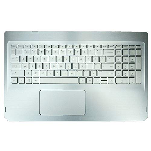 fqparts 汎用 キーボードの縁にハウジング & ノートブックキーボー & タッチパッド に適合する For HP ENVY M6-W m6-w000 x360 m6-w100 x360 シルバー m6-w000-CKE0305